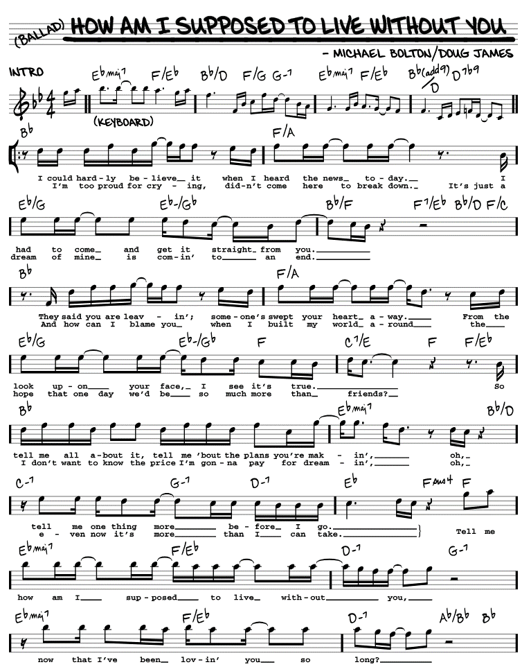 Sheet Music